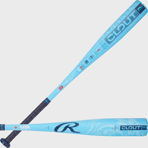 Vist Large View of Product Image Which is New Rawlings Clout Ai RUS5C10 31" 21oz USA 2 5/8" Barrel -10 Baseball Bat 31/21 '25 