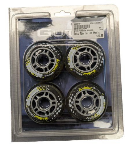 Vist Large View of Product Image Which is New Guts 84mm Inline Wheels