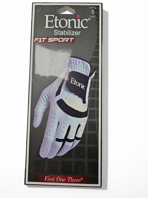 Vist Large View of Product Image Which is New Etonic Stabilizer F1T Sport. Mens LH White Small