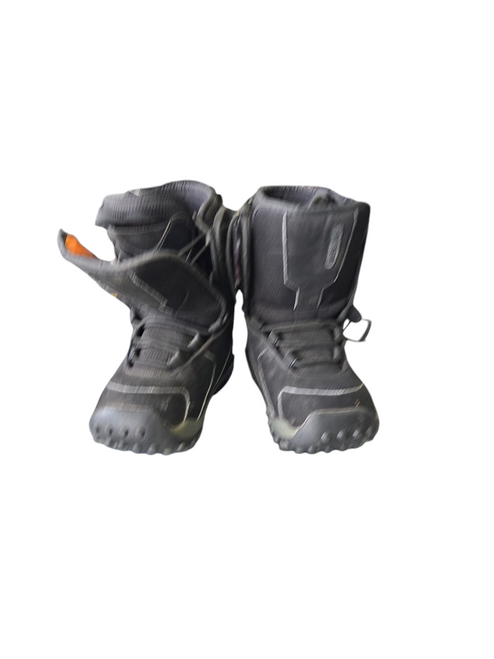 Vist Large View of Product Image Which is Used ATLANTIS BOOTS Boys Snowboard Boots Black Junior 04