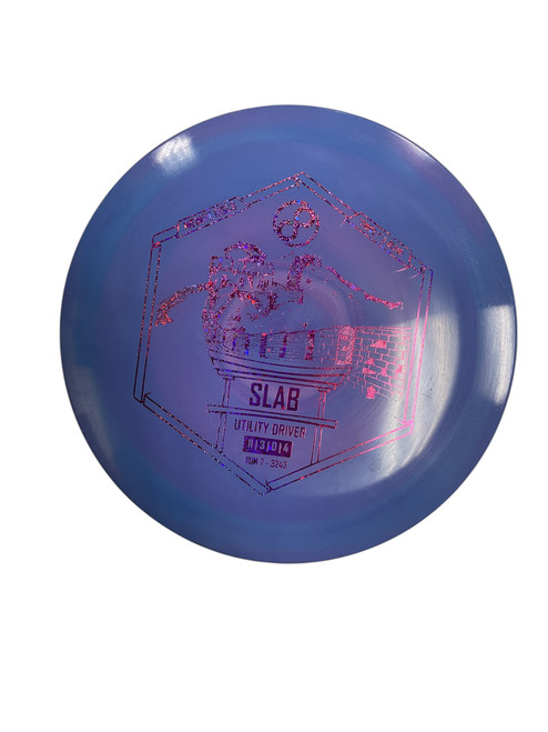 Used Infinite Discs SLAB Disc Golf Driver Purple 170g 11733-S000185557
