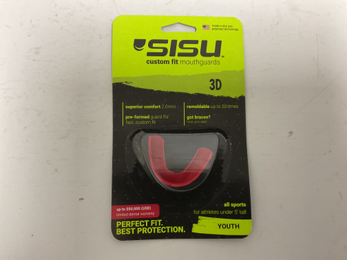 Vist Large View of Product Image Which is Used SISU Football Mouthguard Red 11855-S000182756