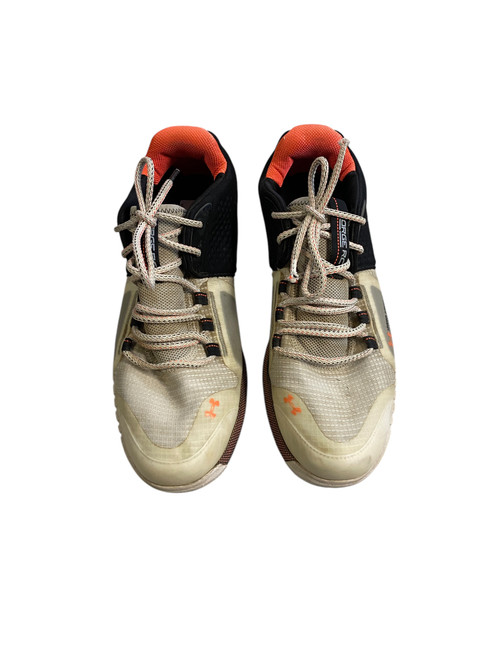 Vist Large View of Product Image Which is Used Under Armour Mens Golf Shoes White Senior 9.5