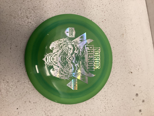 Vist Large View of Product Image Which is Used Discmania NORDIC PHENOM Disc Golf Driver Green 173g 11443-S000193356
