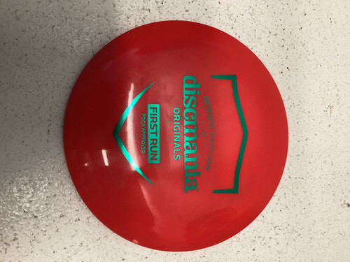 Vist Large View of Product Image Which is Used Discmania FIRST RUN Disc Golf Driver Red 173g 11443-S000193358