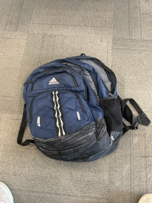 Vist Large View of Product Image Which is Used Adidas Soccer Player Sackpack Navy Blue 11614-S000211447