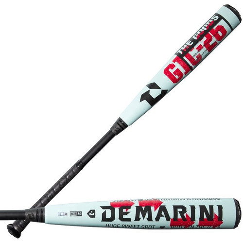 Vist Large View of Product Image Which is New 2026 Demarini The Goods WBD2588010 33" 30oz BBCOR -3 Baseball Bat 33/30