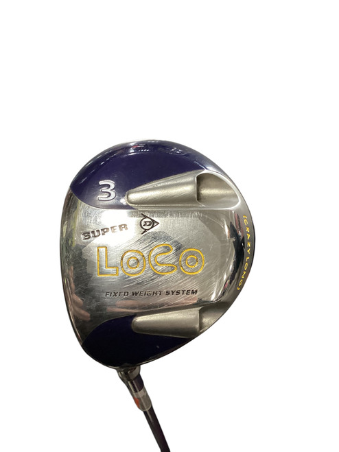 Vist Large View of Product Image Which is Used Dunlop LOCO Mens Fairway Wood LH 3 Wood