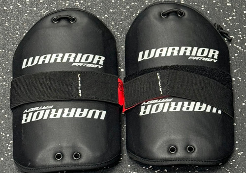 Vist Large View of Product Image Which is Used Warrior FATBOY Lacrosse Arm Pads/Guards Black LG 11849-S000026556