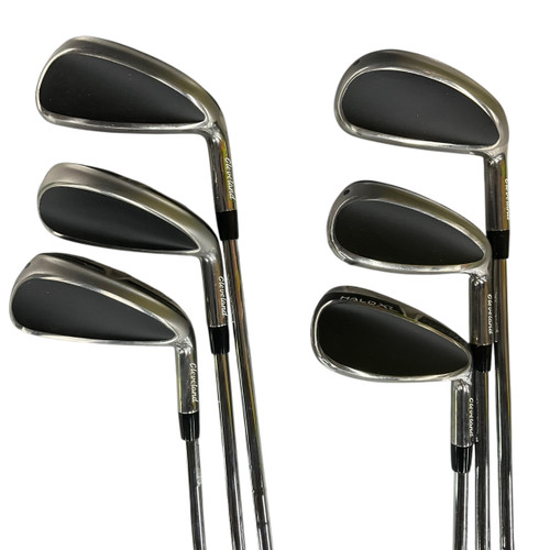 Used Cleveland HALO XL FULL FACE Mens Iron Set RH 5I-GW/AW