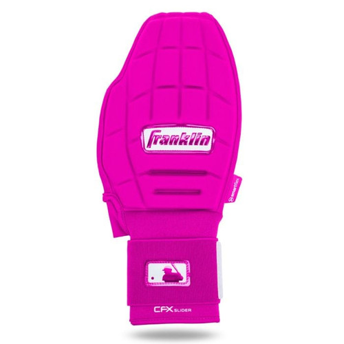 Vist Large View of Product Image Which is Franklin CFX Slider PRT Reversible Youth Sliding Glove Optic Pink #23554