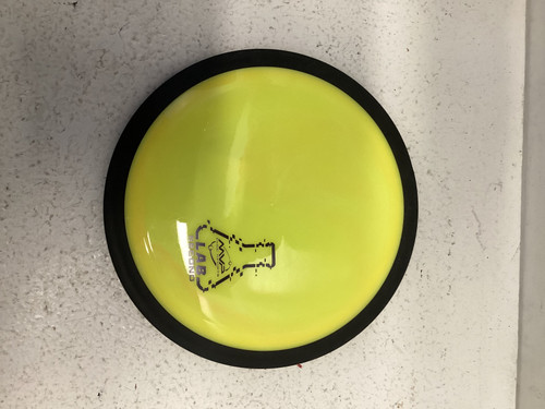 Vist Large View of Product Image Which is Used MVP LAB SECOND Disc Golf Putter Yellow