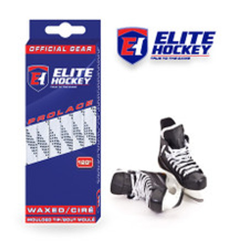 Vist Large View of Product Image Which is Elite Hockey Waxed Laces