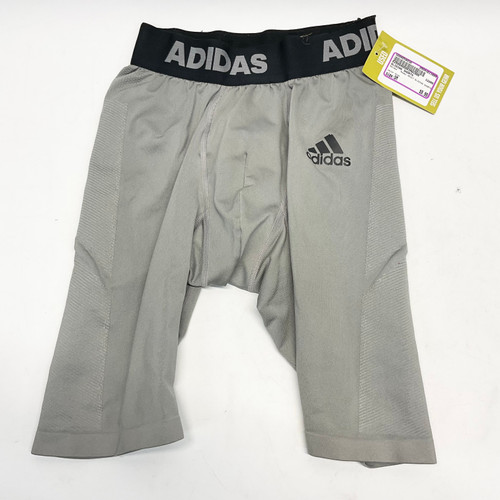 Vist Large View of Product Image Which is Used Adidas ADULT SLIDING SHORTS Other Clothing Grey SM