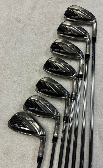 Used Taylormade STEALTH Mens Iron Set RH 5I-GW Steel / Regular 11750-S000203803