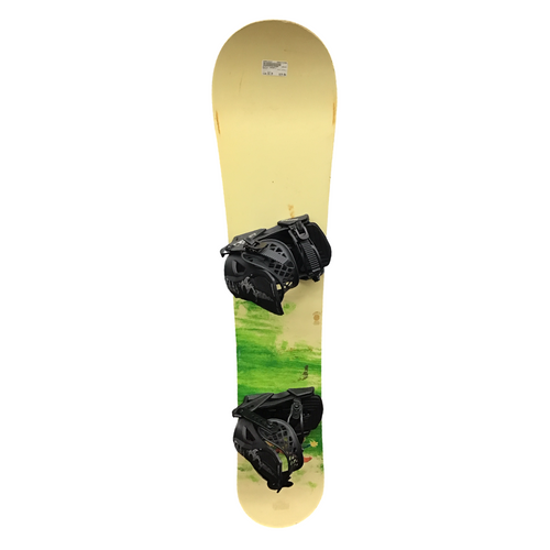 Vist Large View of Product Image Which is Used Burton SUPERFLY Mens Snowboard Only Yellow 152 cm