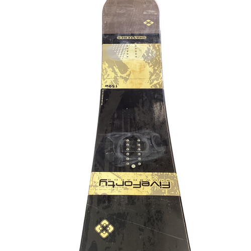 Vist Large View of Product Image Which is Used 540 CU RCK Mens Snowboard Only Black 159 cm 11760-S000074298