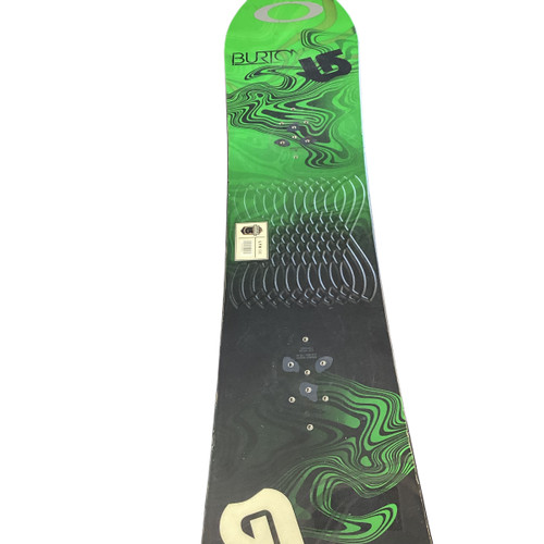 Vist Large View of Product Image Which is Used Burton LTR 150 Mens Snowboard Only Green 135 cm 11760-S000074299