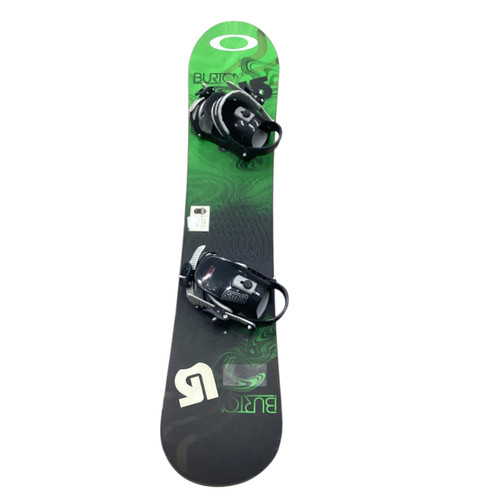 Vist Large View of Product Image Which is Used Burton LTR 130 Mens Snowboard Only Green 130 cm