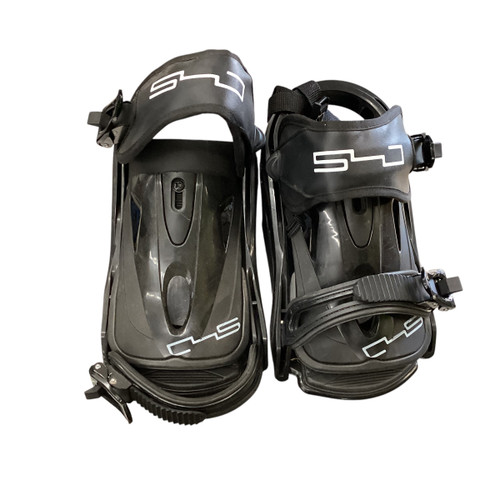 Vist Large View of Product Image Which is Used 540 SNOWBOARD BINDINGS Mens Binding Only Black LG 11760-S000074301