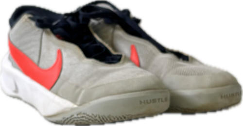 Vist Large View of Product Image Which is Used Nike Basketball Shoes M Grey Youth 06.0