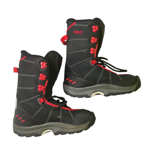 Used 5150 5150 SNOWBOARD BOOTS SZ 4 Boys Snowboard Boots Black Junior 04 11484-S000277532