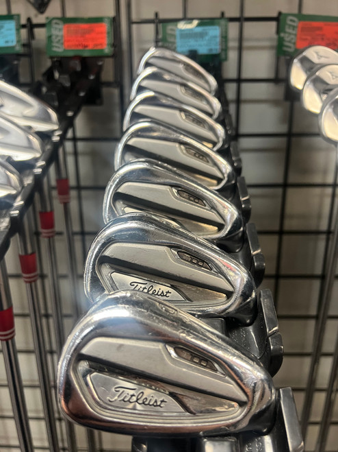Vist Large View of Product Image Which is Used Titleist T100 Mens Iron Set RH 4I-PW 11818-S000173436