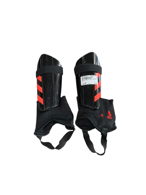 Vist Large View of Product Image Which is Used Adidas Soccer Shin Guards Adult Black MD
