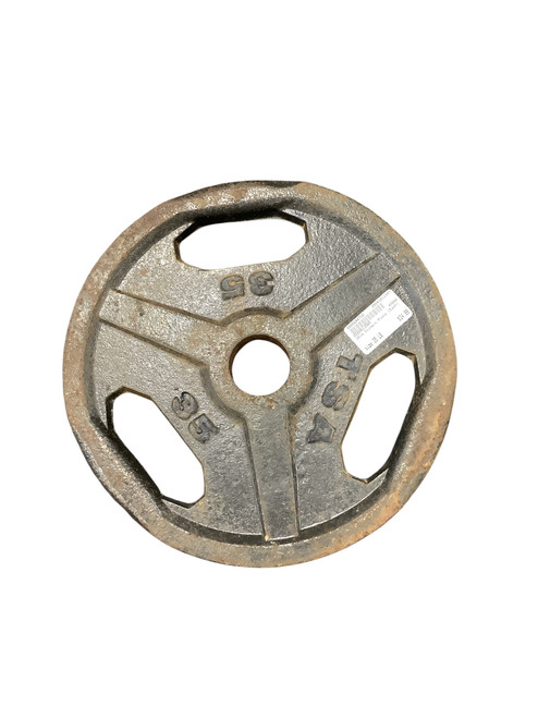 Vist Large View of Product Image Which is Used Olympic Plate (Each) 35 lb