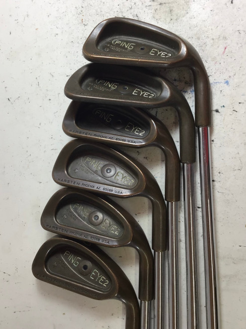 Vist Large View of Product Image Which is Used Ping EYE 2 BLACK DOT Mens Iron Set RH 3I-PW No 7i & 8i 10105-C000279666