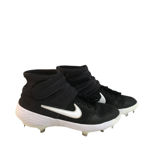 Used Nike 9 NIKE ZOOM AIR BB CLEATS BB/SB Cleats Black Senior 9 11749-S000183898