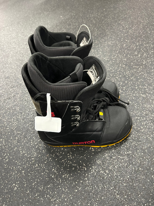Used Burton PROGRESSION Mens Snowboard Boots Black Senior 13 11726-S000279523