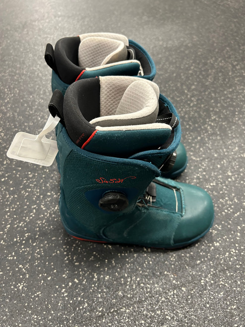 Vist Large View of Product Image Which is Used Head SIX 50 Womens Snowboard Boots Teal Senior 8.5 11726-S000279524