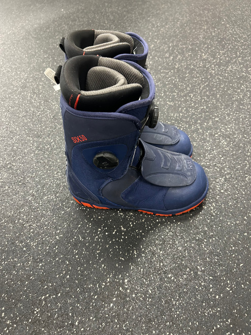 Used Head SIX 50 Womens Snowboard Boots Navy Blue Senior 7 11726-S000279526
