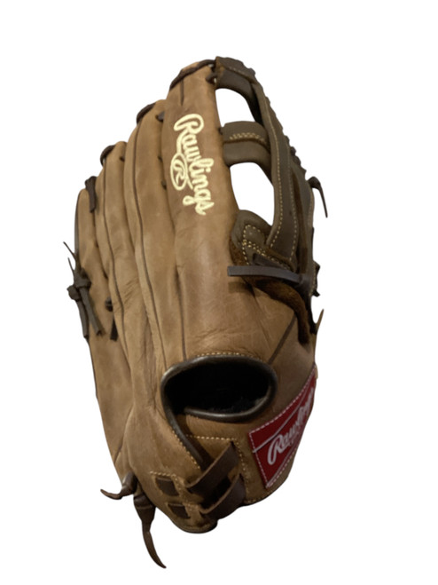 Vist Large View of Product Image Which is Used Rawlings PLAYER PREFFERED BB/SB Glove RH Throw None 14" 11776-S000382168