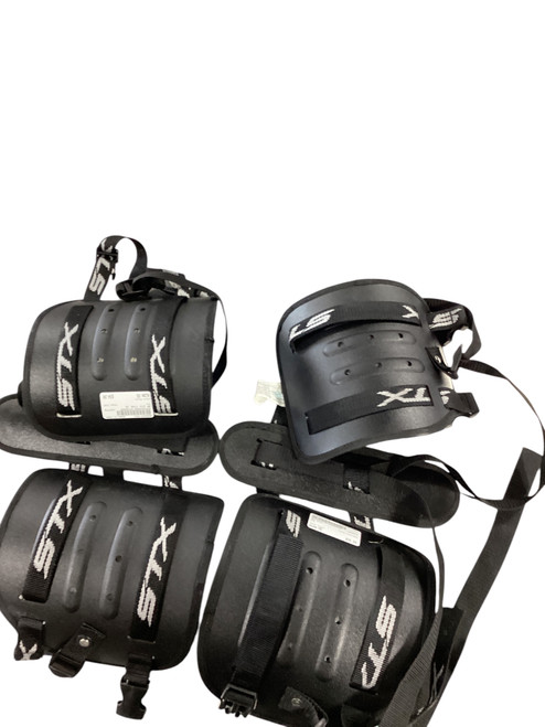 Vist Large View of Product Image Which is Used STX TYKE Lacrosse Rib Pads Black XS 11804-S000251923