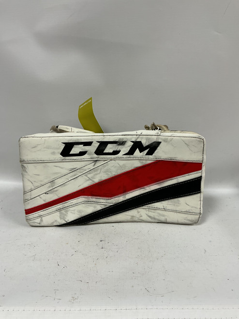 Vist Large View of Product Image Which is Used CCM E3.9 Senior Goalie Catcher Black And White