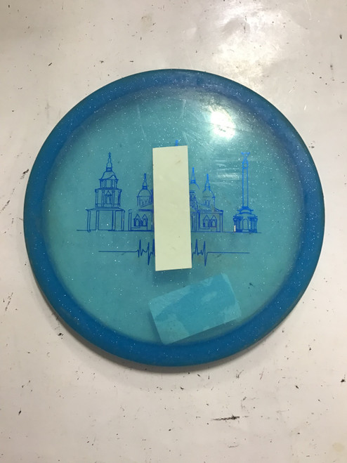 Used Dynamic Discs LUCID JUSTICE Disc Golf Mid Range Royal Blue 175g 10242-S000266074