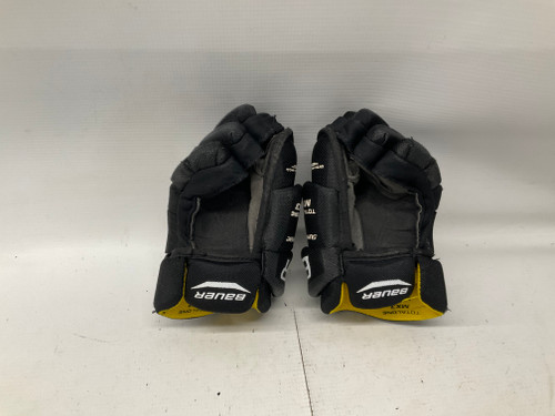 Vist Large View of Product Image Which is Used Bauer TOTALONE MX3 Youth Gloves Black 8" 11836-S000024834