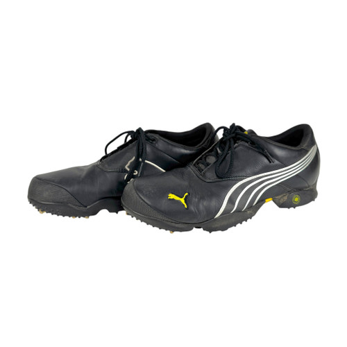 Vist Large View of Product Image Which is Used Puma Golf Shoes Black Men's 11