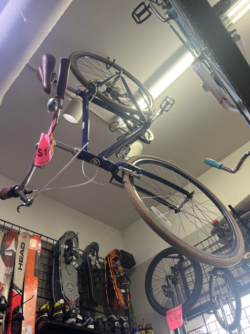 Vist Large View of Product Image Which is Used Novara CORSA Cruiser Bike Mens Navy Blue 38-42cm - 15-16" - SM Frame