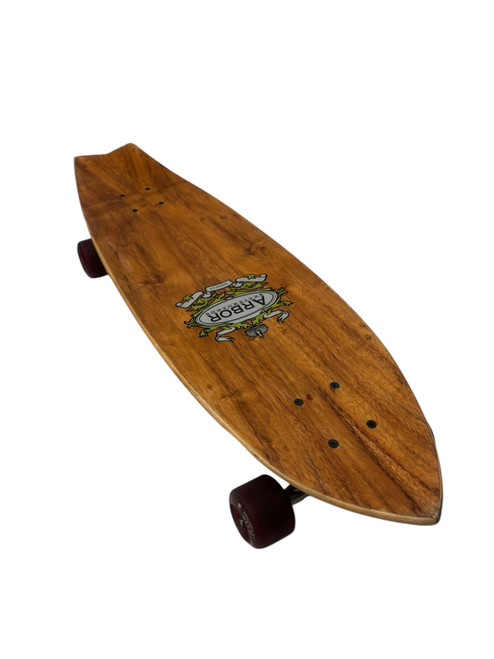 Vist Large View of Product Image Which is Used Arbor 30.75" x 8.5" Complete Skateboard w/ Gullwing Mission 1 Trucks