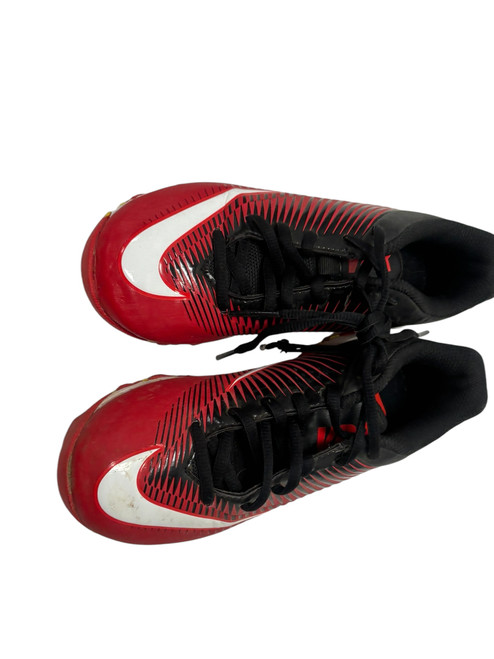 Used Nike VAPOR SHARK 2 833388-610 Football Cleats Red Junior 02 11731-S000137112