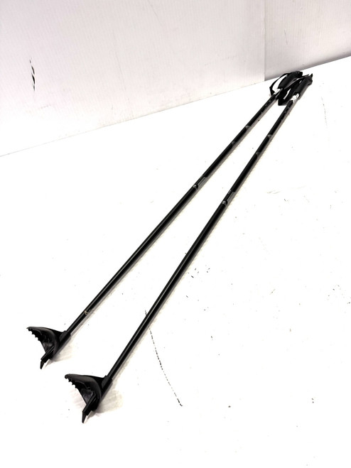 Used Alpina ST TOURING Mens XC Ski Poles Black 125 cm / 50 in 11860-S000289537