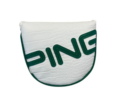Vist Large View of Product Image Which is Used Ping PING PUTTER MALLET HEAD COVER 5306 Golf Accessory Green 11706-S000350399