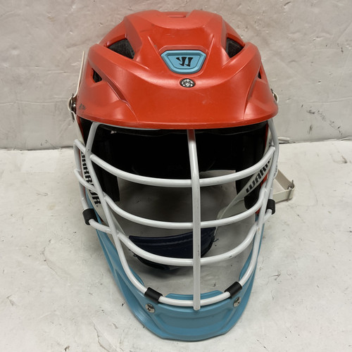 Vist Large View of Product Image Which is Used Warrior BURN Lacrosse Helmet Orange MD 11855-S000183056