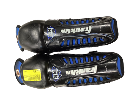 Vist Large View of Product Image Which is Used Franklin SH COMP 175 Youth Shin Guards Black 9" 11613-S000157685
