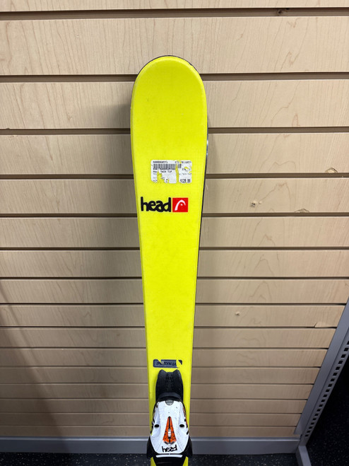 Vist Large View of Product Image Which is Used Head TWIN TIP Boys DH Ski/Binding Green 127 cm