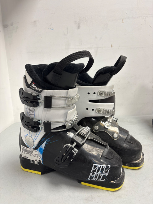 Vist Large View of Product Image Which is Used Nordica WAYMAKER JR3 Boys DH Ski Boot Black 225 MP - J04.5 - W5.5