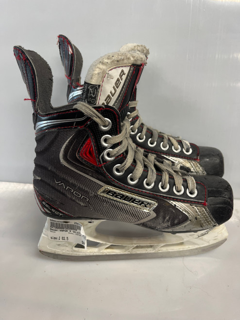 Vist Large View of Product Image Which is Used Bauer VAPOR X SELECT Junior Hockey Skate Junior 02.5